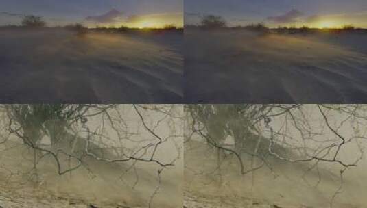 沙漠化 荒漠高清在线视频素材下载