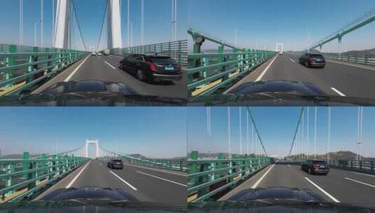 温州北口大桥高清在线视频素材下载
