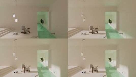 iDSTORE-超现实主义室内家居数字场景高清在线视频素材下载