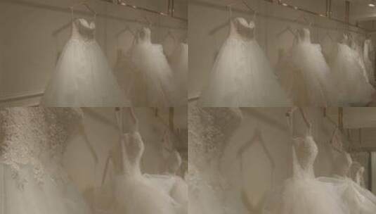 M1 成都 婚纱 婚纱店 婚纱特写高清在线视频素材下载