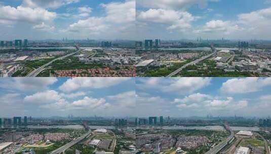 海珠区广州新光桥城市延时车辆高清在线视频素材下载