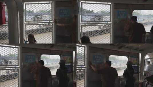 龙桥客运码头高清在线视频素材下载