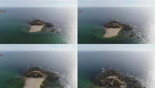 海上的岛屿高清在线视频素材下载