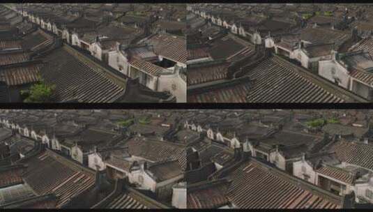 潮汕地区传统古建筑8K航拍高清在线视频素材下载
