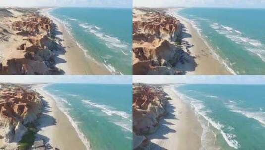 海滩 海水 海景 沙滩 海浪高清在线视频素材下载