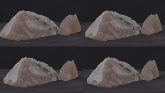 红宝石原石LOG原素材高清在线视频素材下载