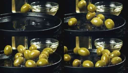 橄榄油 橄榄高清在线视频素材下载