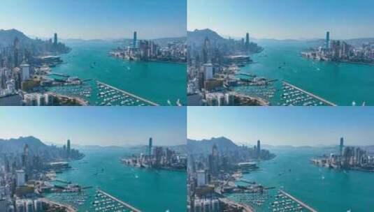 4K航拍香港4高清在线视频素材下载