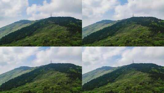 湖南衡阳南岳衡山祝融峰延时风光风景高清在线视频素材下载