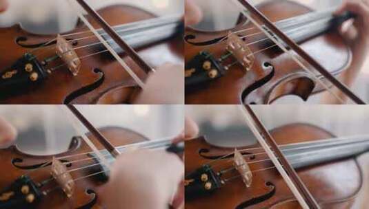 小提琴，小提琴，演奏，小提琴家高清在线视频素材下载