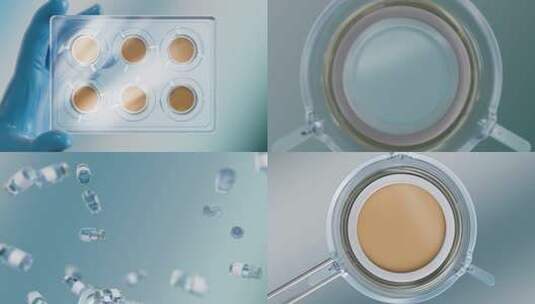 医疗科技实验三维视频素材高清在线视频素材下载