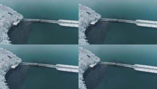 西湖断桥残雪高清在线视频素材下载