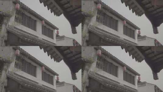 【空镜】4k江南建筑-古镇-街景-log原片高清在线视频素材下载
