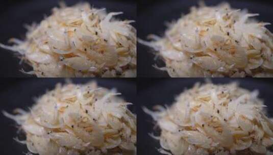 淡干虾皮虾米补钙海鲜海货提鲜高清在线视频素材下载