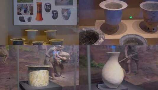 古代陶器土陶高清在线视频素材下载