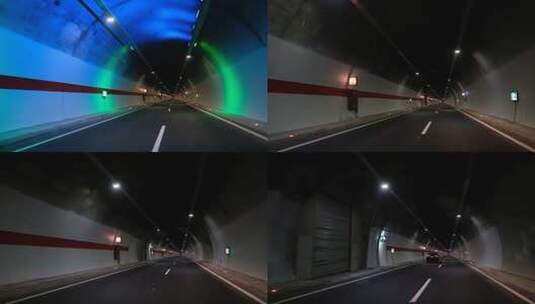 公路隧道高清在线视频素材下载