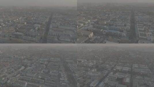 河南安阳航拍空镜城市都市怀旧豫北高空航拍高清在线视频素材下载