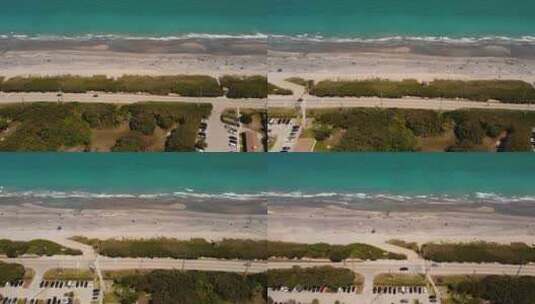 美丽的朱诺海滩佛罗里达州高清在线视频素材下载