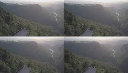 贵州·贵阳·花溪·红岩峡谷·观景台12高清在线视频素材下载