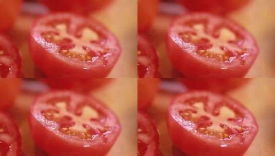 夏季西红柿番茄高清在线视频素材下载
