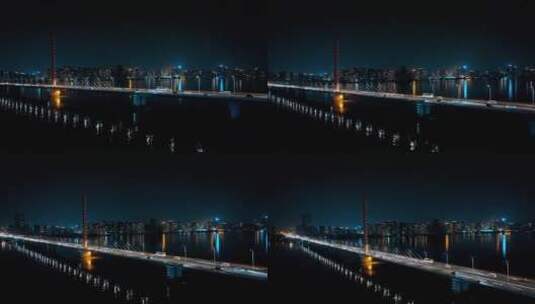 杭州西兴大桥高清在线视频素材下载