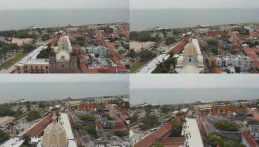 海边城市高清在线视频素材下载