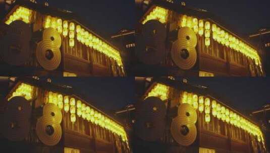 重庆老街灯笼高清在线视频素材下载