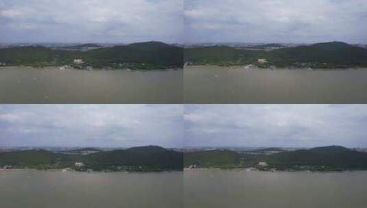 江苏徐州云龙湖5A景区航拍高清在线视频素材下载