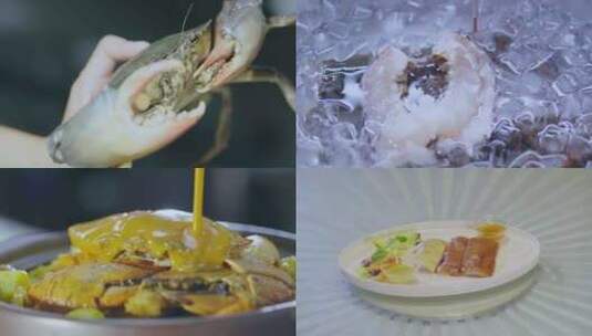 五星酒店大厨烹饪美食高清在线视频素材下载