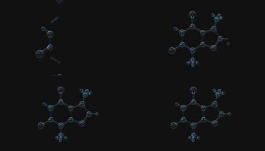 细胞结构的动画视频特 化学 粒子光效高清在线视频素材下载