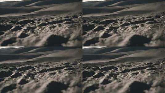 月球表面高清在线视频素材下载