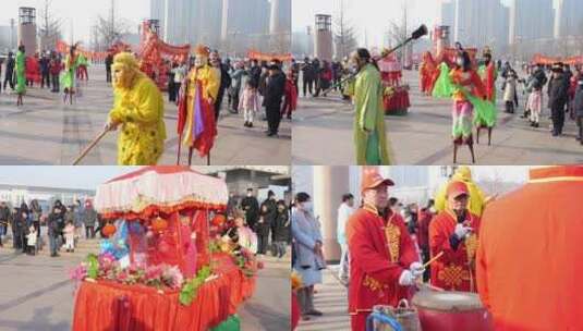 元宵节 闹元宵 传统节日 民俗高清在线视频素材下载