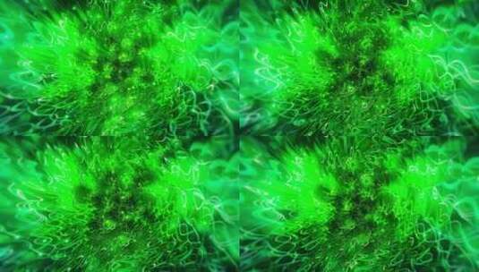 绿漩涡魔法物质高清在线视频素材下载