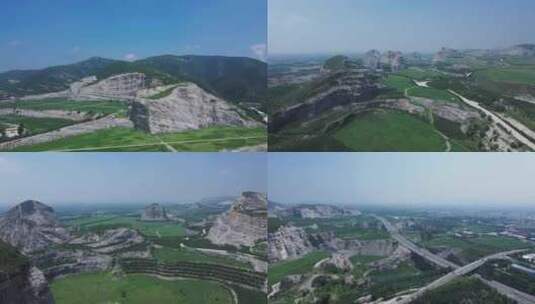河北蒋福山地质公园风景高清在线视频素材下载