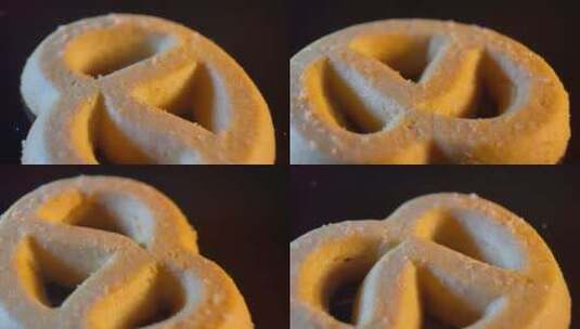饼干曲奇甜点美食 (10)高清在线视频素材下载