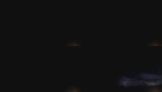 夜空中的闪电高清在线视频素材下载