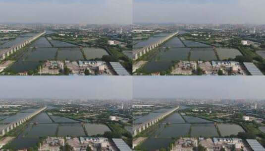 航拍湖南岳阳城市旅游景点宣传片高清在线视频素材下载