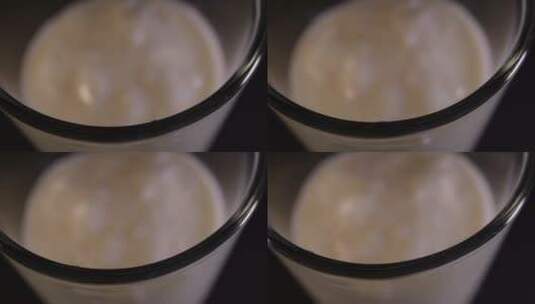 浓稠酸奶酸牛奶奶酪高清在线视频素材下载