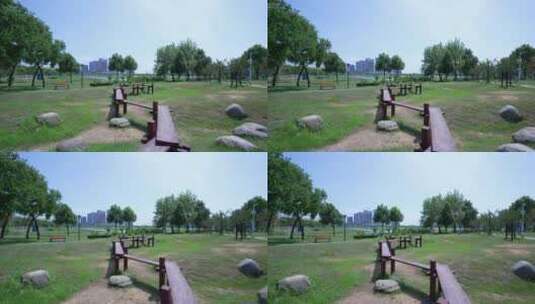 武汉杨春湖城市生态公园风景高清在线视频素材下载