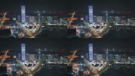 上海前滩太古里商圈高清在线视频素材下载