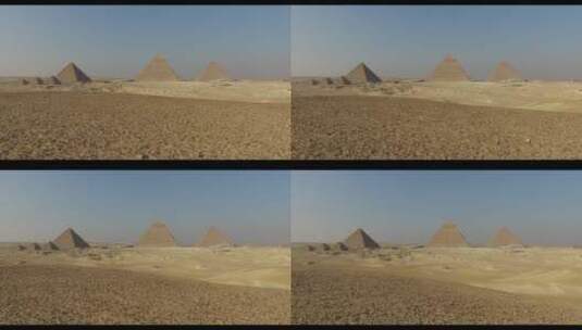 美丽的吉萨金字塔高清在线视频素材下载