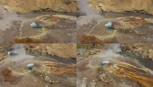 西藏达格架喷泉高清在线视频素材下载