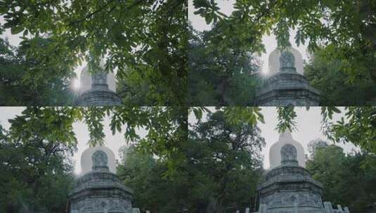 北京大觉寺禅院寺庙4高清在线视频素材下载
