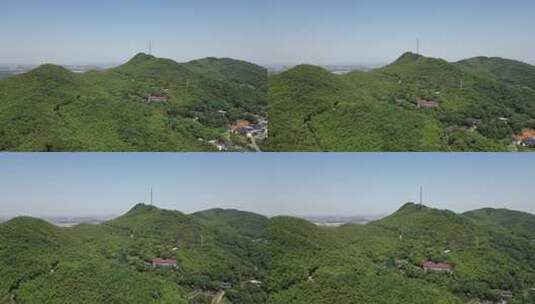 航拍大山绿化树木镜头高清在线视频素材下载