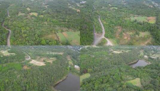 四川乡村山林土地高清在线视频素材下载