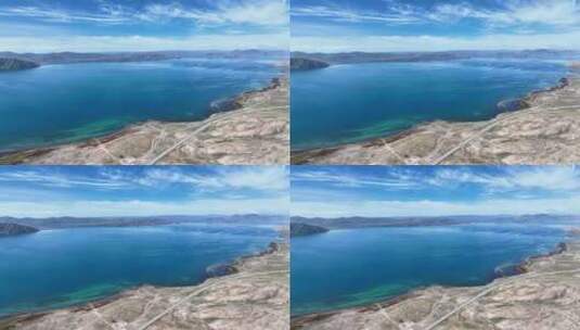 青海湖泊高清在线视频素材下载