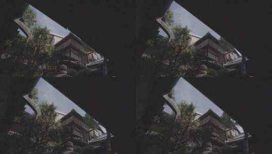 京都屋檐高清在线视频素材下载