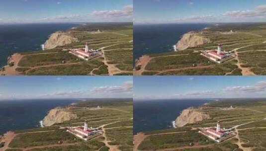 葡萄牙海岸Cabo Espichel S高清在线视频素材下载