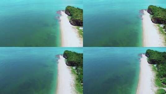 唯美静谧沙滩大自然风光4k高清在线视频素材下载