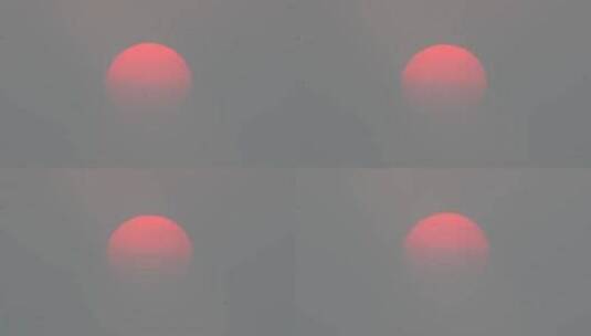 海面上的落日红日高清在线视频素材下载